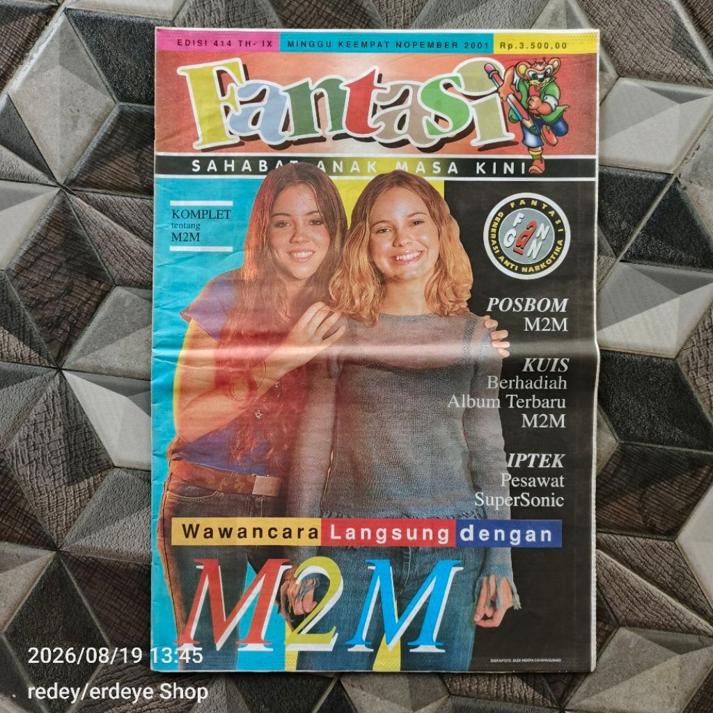 Tabloid Fantasi No 414 November 2001