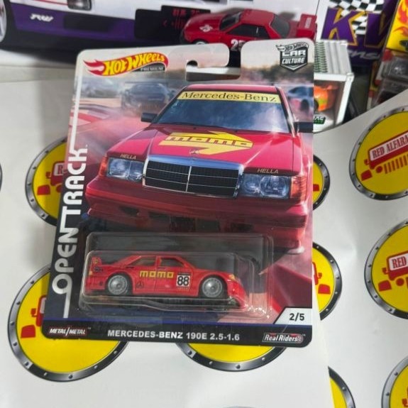 hotwheels Mercedes Benz 190E Momo Racing Open Track hw premium