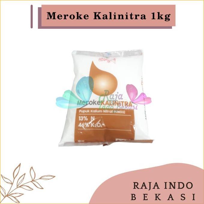 RAJA INDO Ori Meroke Kalinitra 1 Kg Pupuk Kristal Kno3 Putih Kalinitra Meroke