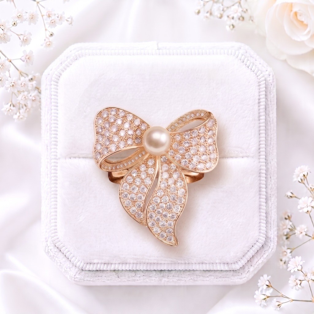 Ring Cincin Hijab / Ring Hijab / Ring Jilbab / Ring Kerudung / Ring Syal / Bros Cincin / Bros Wanita