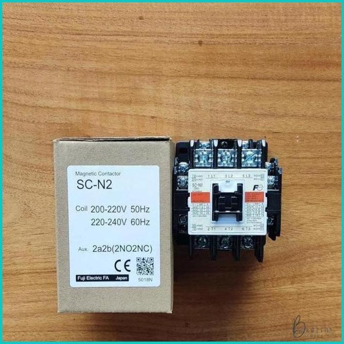 MAGNETIC CONTACTOR FUJI SC-N2 KONTAKTOR FUJI SCN2 SCN-2 - 220V ASLI