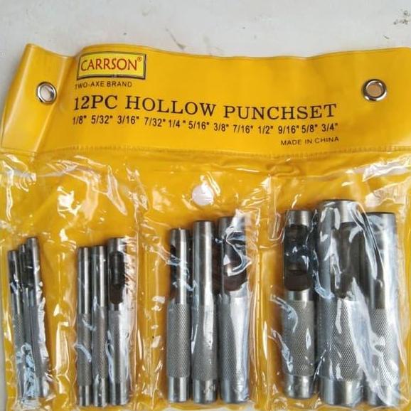 Cut- Hollow Punch Set / Plong Set 12 Pcs