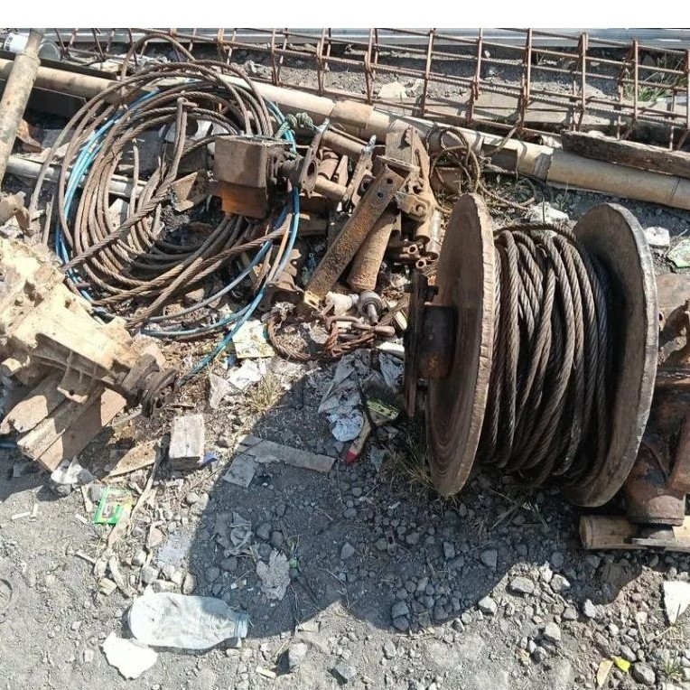 winch PTO lepasan truk Mitsubishi canter