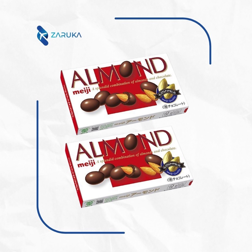 ALMOND Coklat Meiji Jepang