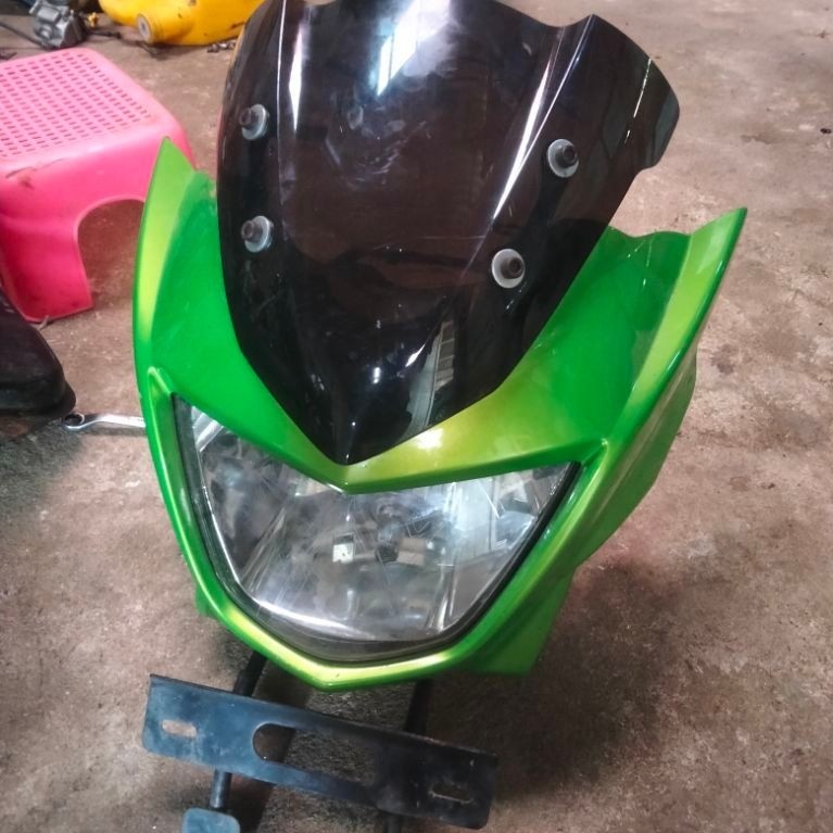 Lampu Depan Barong Kepala Kawasaki Ninja R Set Komplit