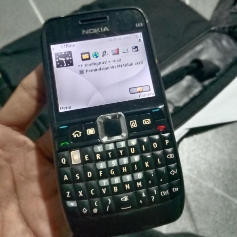 KOLEKSI HP JADUL NOKIA Eseries E63 Normal Antik