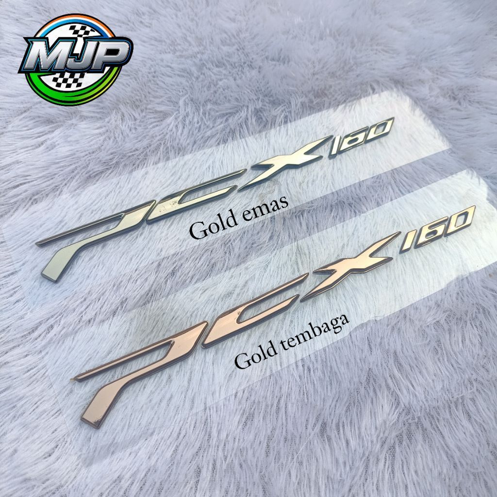 Emblem logo emblem honda PCX 160 gold original