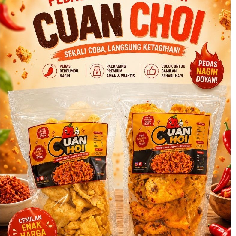 Cuanki kering | cuanki garut | cuanki lidah | Cuanchoi | cemilan