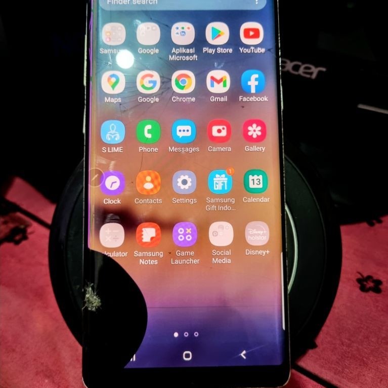 LCD SAMSUNG NOTE 8  ORIGINAL COPOTAN MINUS