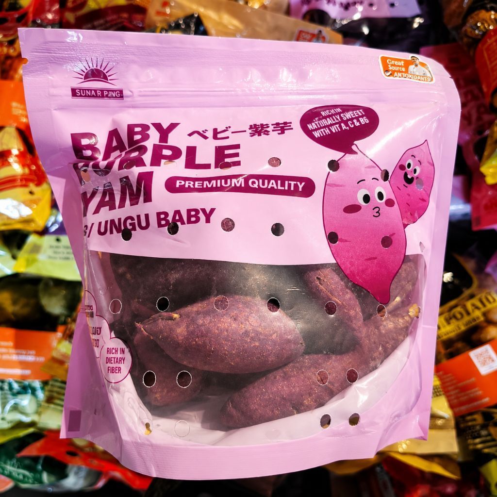 Ubi Ungu Jepang Baby Purple Yam Premium Quality