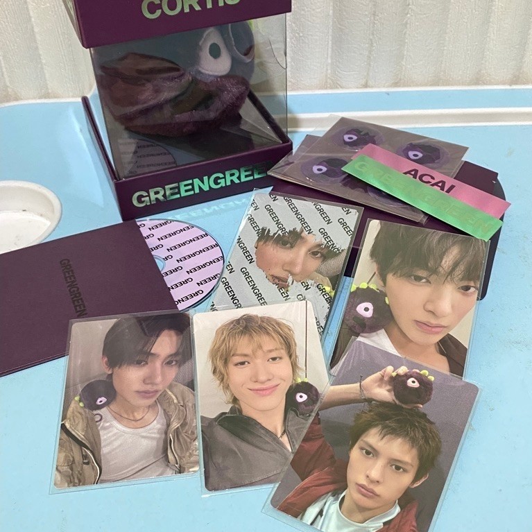 [READY PHOTOCARD OFFICIAL CORTIS] PC corball,album weverse panorama A unsealed+PC Martin