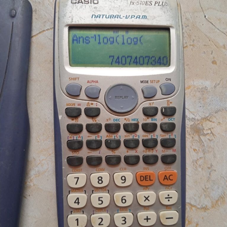 kalkulator casio bekas