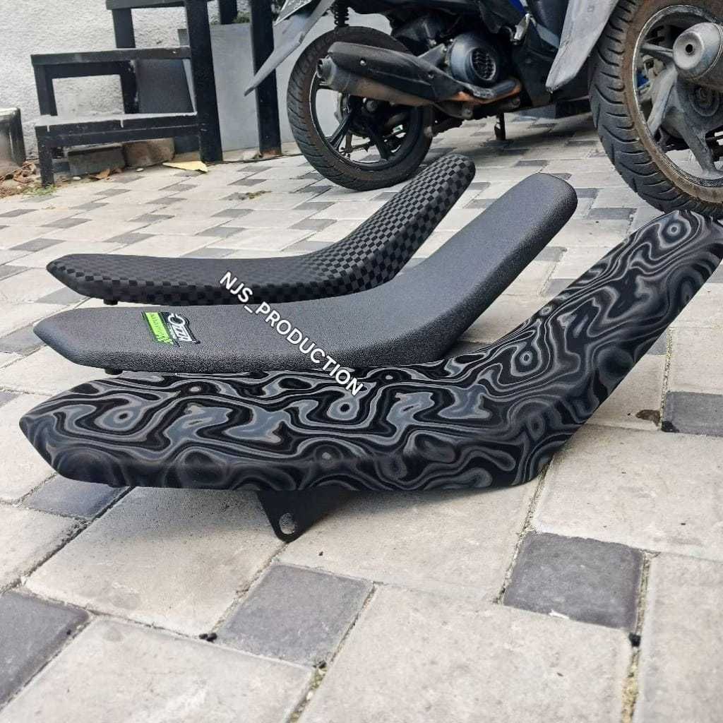 KULIT SARUNG VARIASI TRAIL / COVER JOK TRAIL / KULIT JOK TRAIL / CRF-KLX