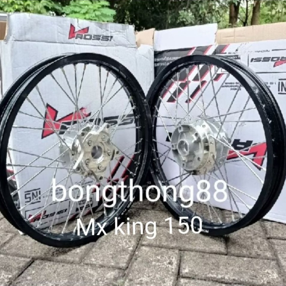 VELG Pelak Set VRossi jari jari ring 17 140 160 185 215 Jupiter mx king 150 mxking 150 V1 Mx king V2