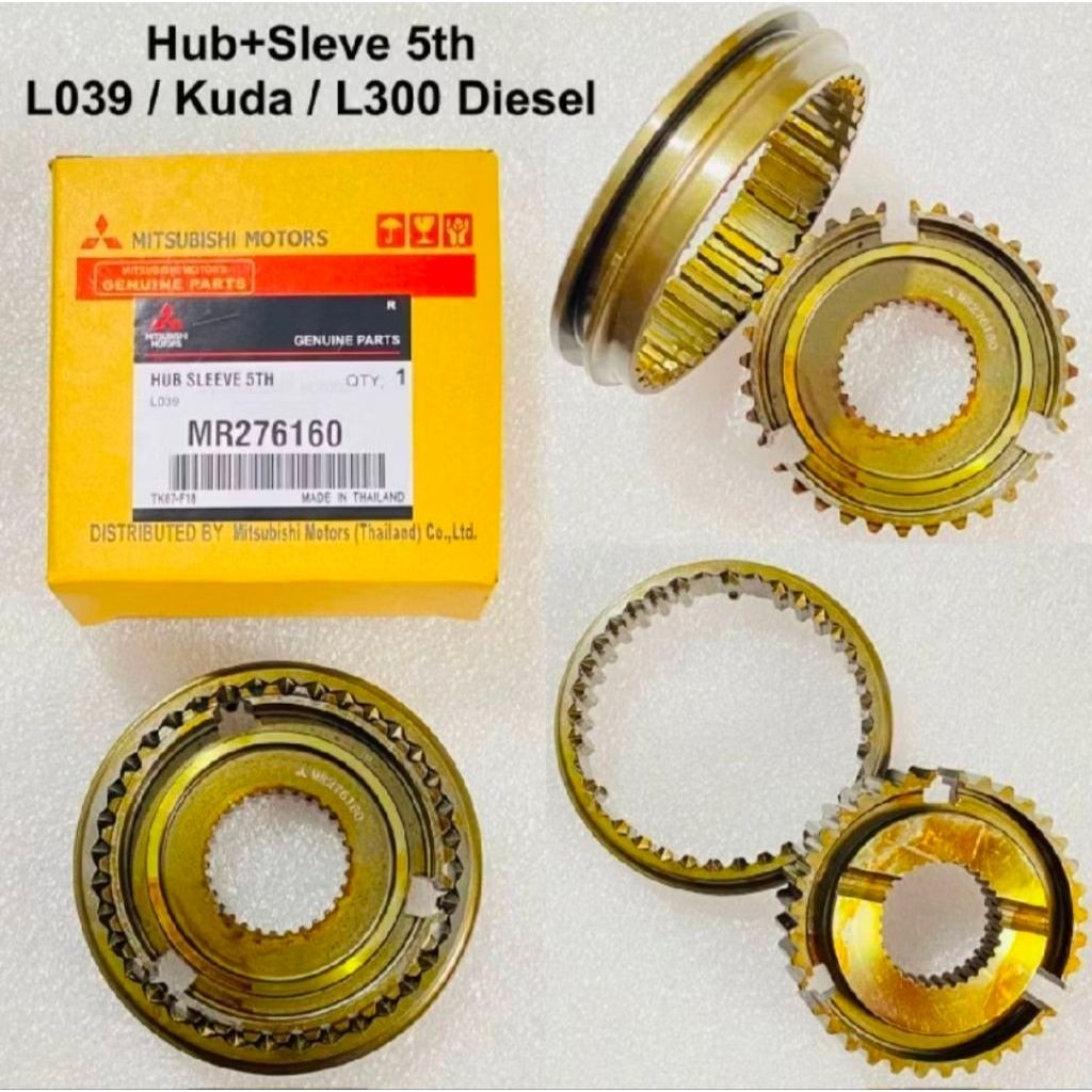 HUB SLEEVE 5TH L039/KUDA/L300 DIESEL/ HUB GIGI 5 PENGHUBUNG GIGI TRANSMISI MOBIL MITSUBISHI L039/KUD
