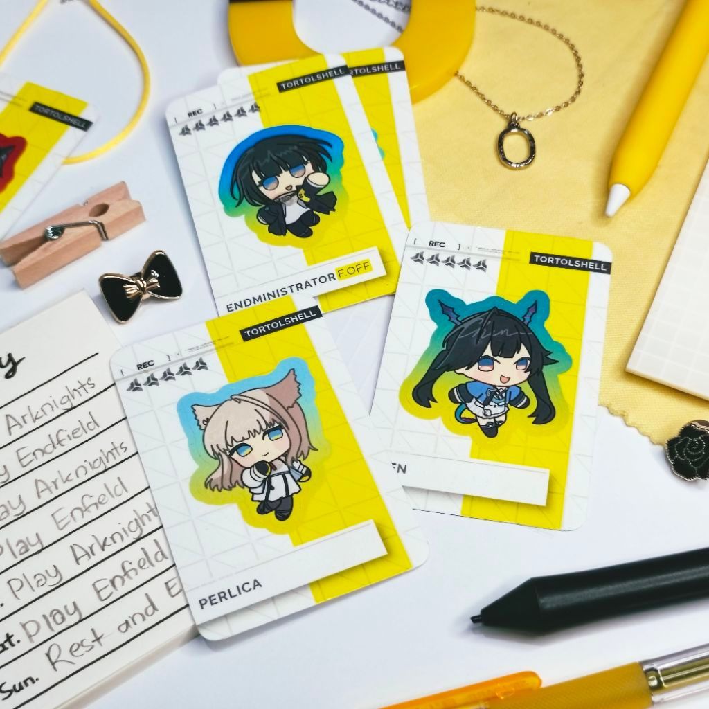 Sticker Arknights Endfield [AKEF] Vynil Waterproof | TORTOLSHELL