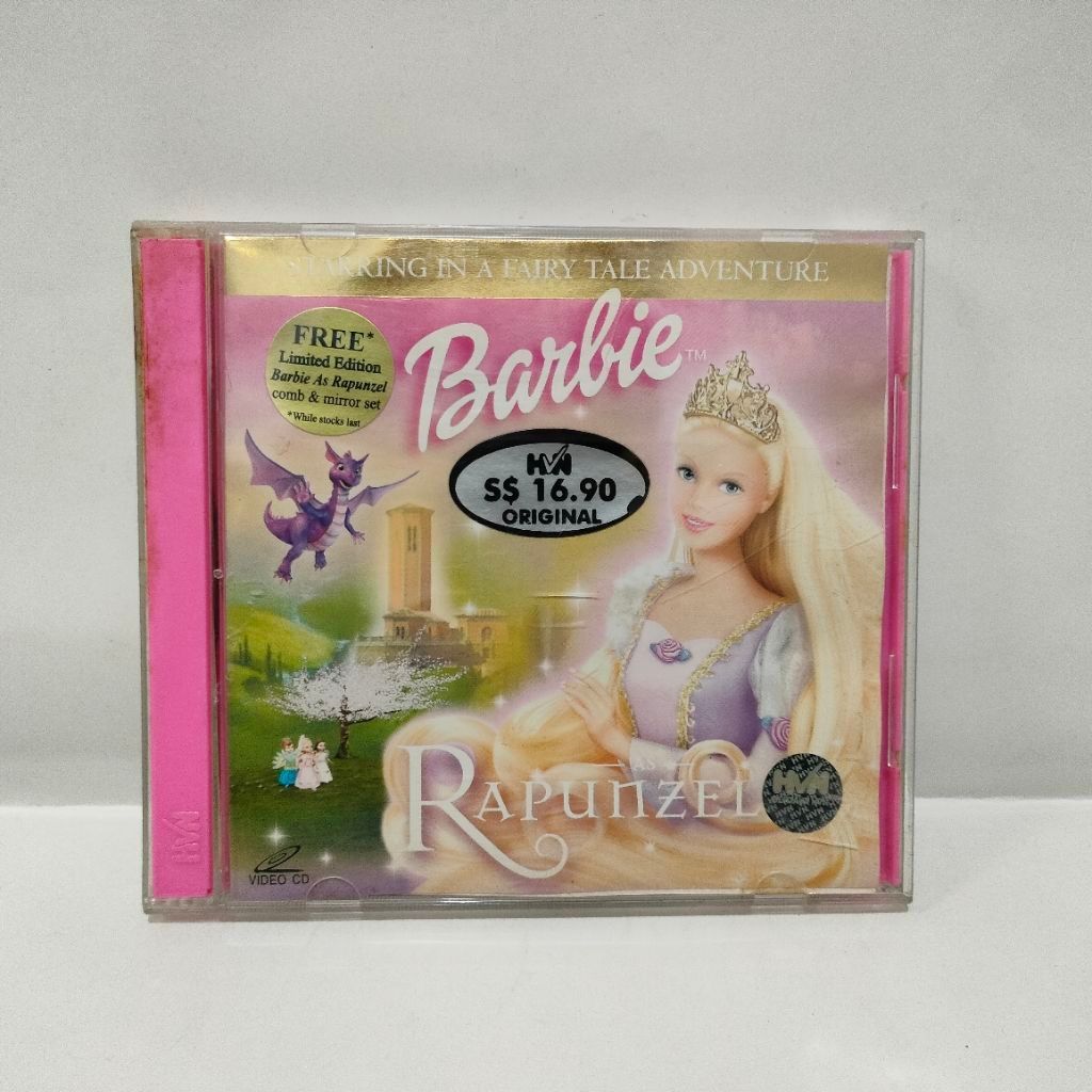 VCD Barbie Rapunzel