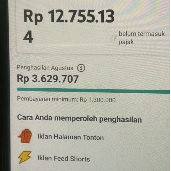 View Penambah dollar yt organik minimal 10$