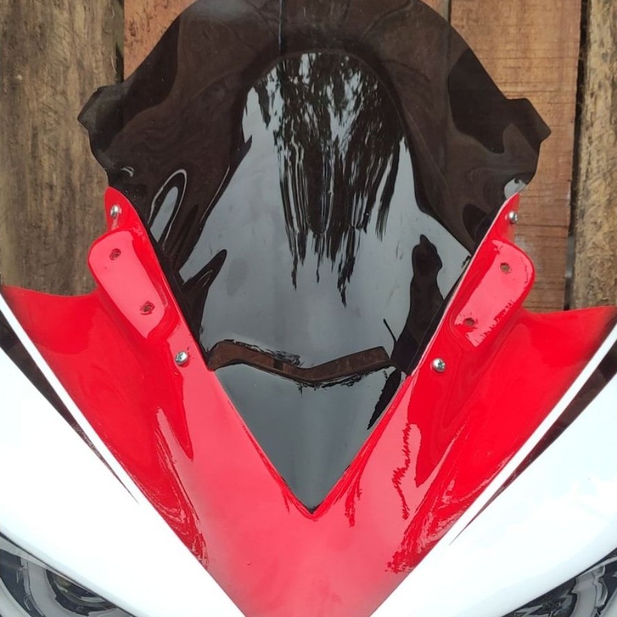 Visor Windshield Buat Headlamp Kepala R15 V2 Model R25 Projie