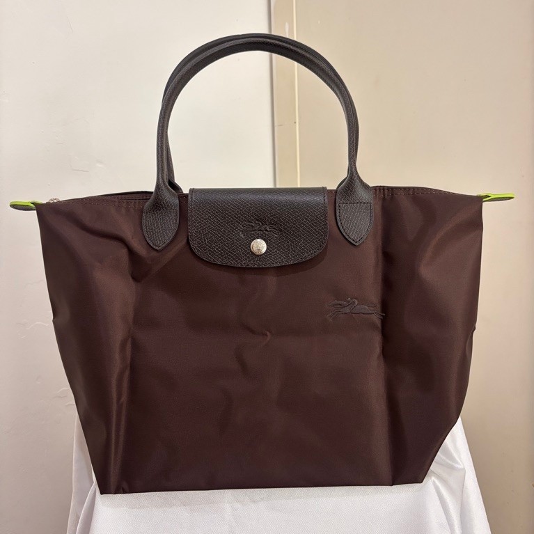 ORIGINAL LONGCHAMP LE PLIAGE - Moccha (dark brown) | READY STOCK SIZE L, M & Pouch