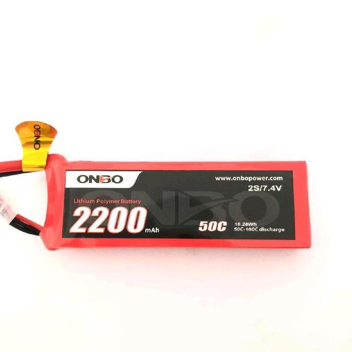 Lipo 2S 7.4V 2200Mah 50-100C Onbo Power