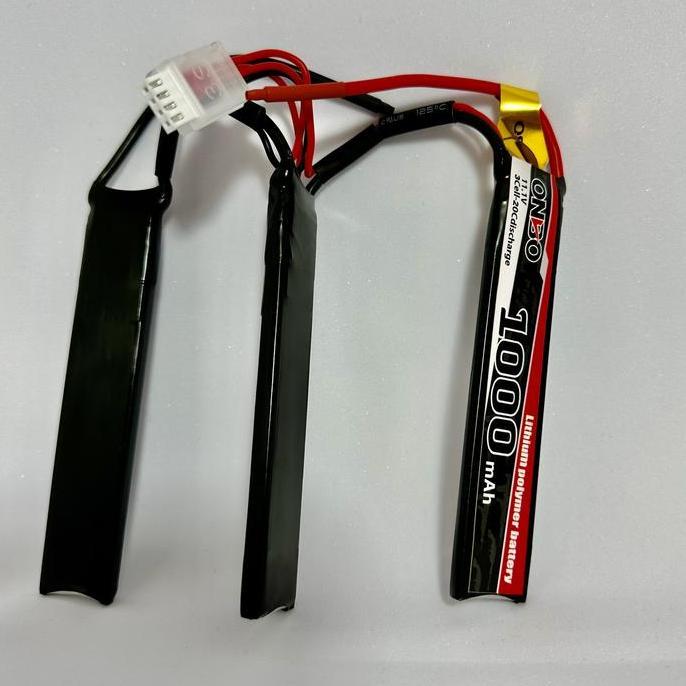 Lipo 3S Sugus 11.1V 1000Mah 20-40C 3 Packs Airsoft Onbo Power