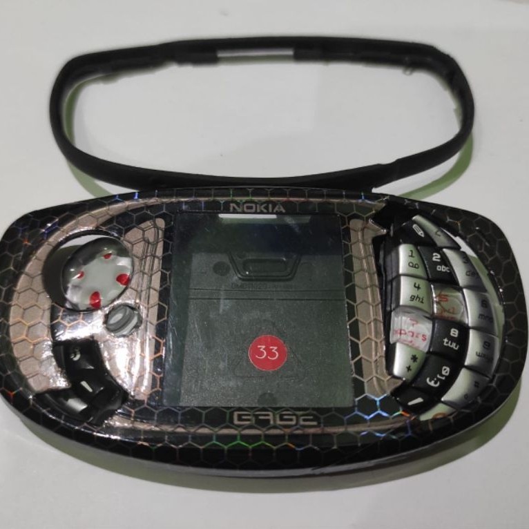 casing case nokia n-gage n gage qd black hitam