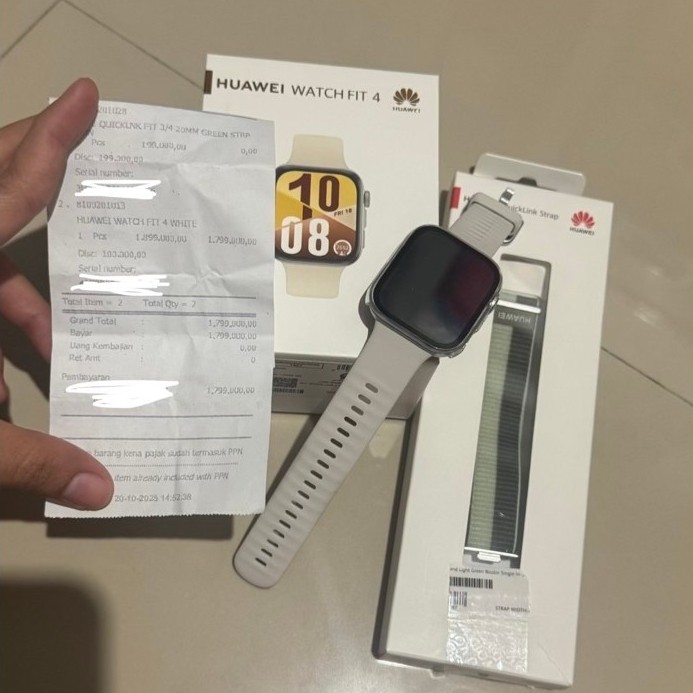huawei watchfit 4 smartwatch like a new no minus