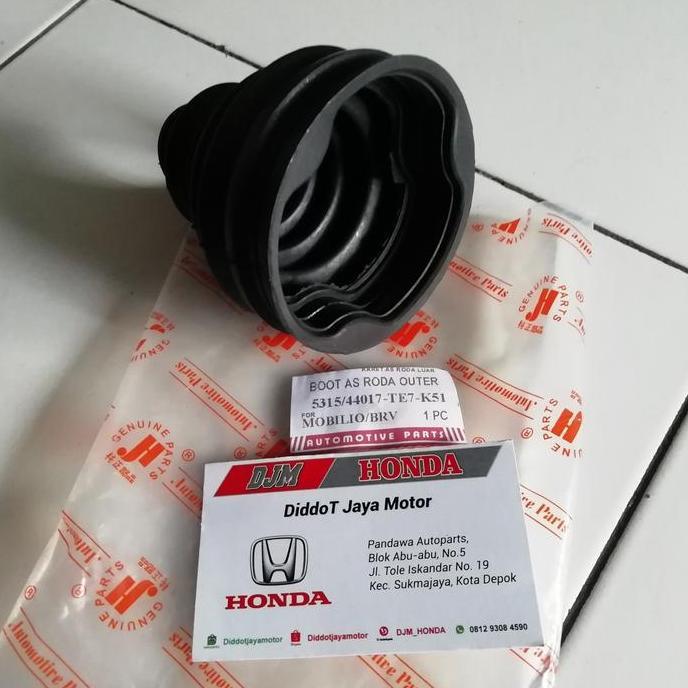 Karet Boot As Roda Luar Drive Shaft Honda Brv Mobilio