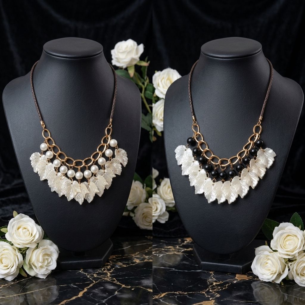 Aksesoris kalung unik kalung elegan simple kalung kekinian unik kalung hijab fashion