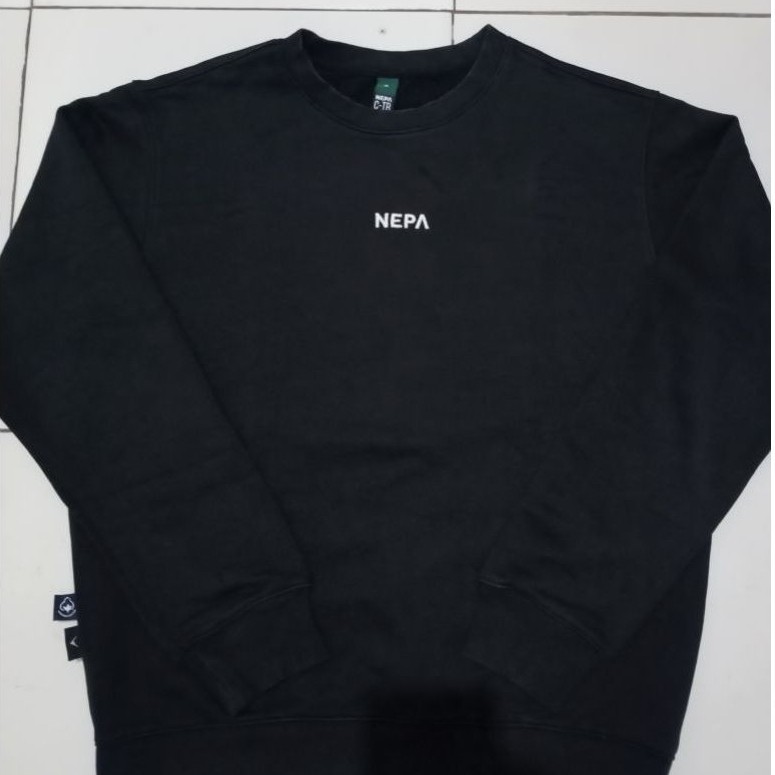 Crewneck Original NEPA logo senter bordir ( preloved )
