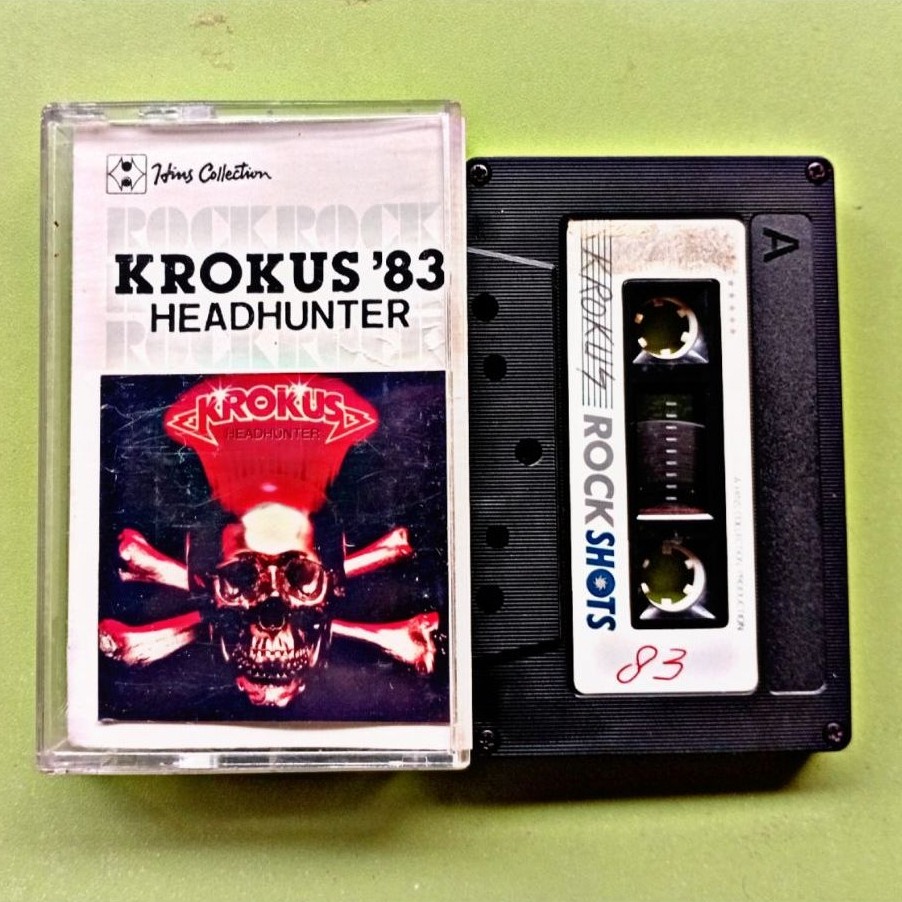 Kaset pita : KROKUS 83 : HEADHUNTER.