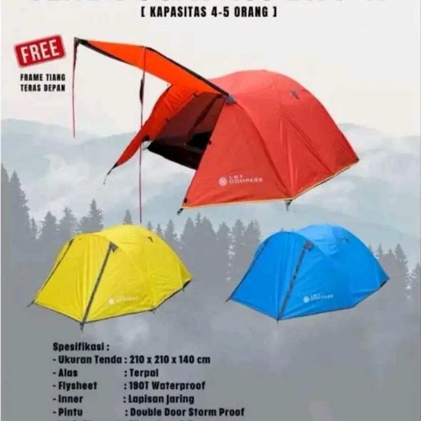 tenda compas 4P