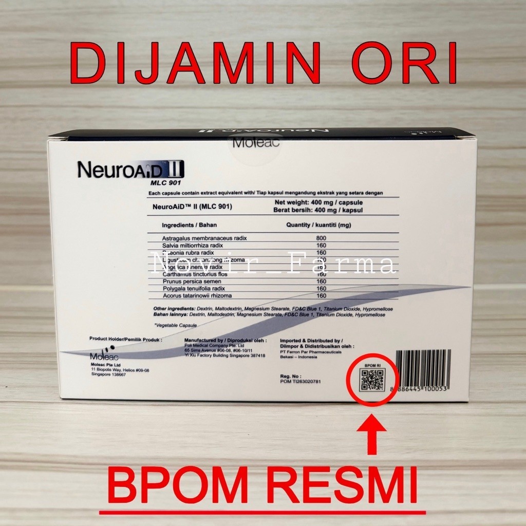Neuroaid II MLC 901 Box