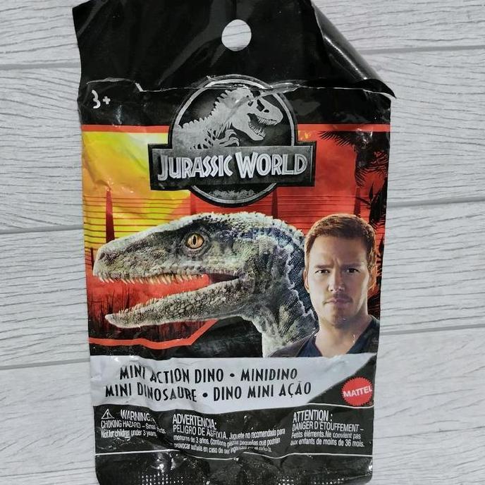 MATTEL JURASSIC WORLD FIGURE SERI 4 - MINI ACTION DINO MDLS99
