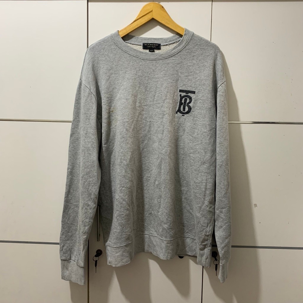 Crewneck Burberry TB Grey 0riginal