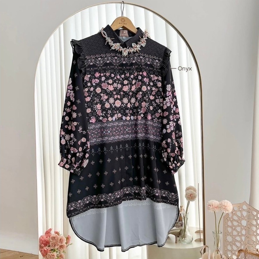 NEW Kienka Kalila Shirt M Kienka Hobbies Embroidery Shirt Milo S Kemeja Kienka Tunik Kalila Kienka B