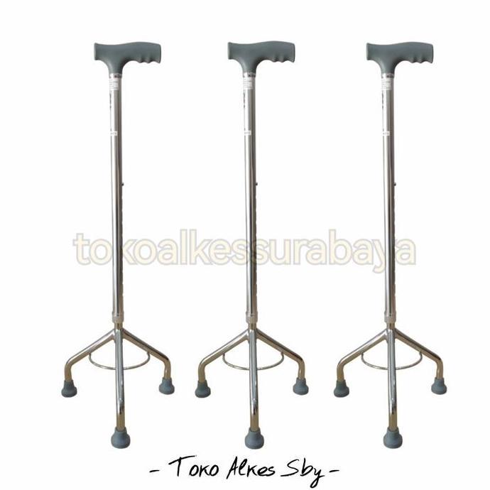 GEA - STICK KAKI 3 FS 926 - MODEL PYRAMID TONGKAT JALAN KAKI 3 FS926