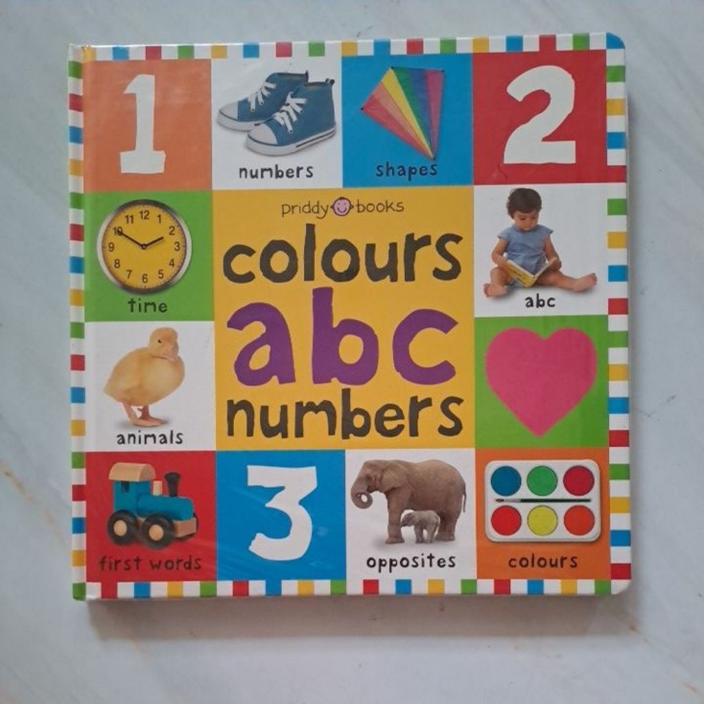 Priddy Books colours abc numbers