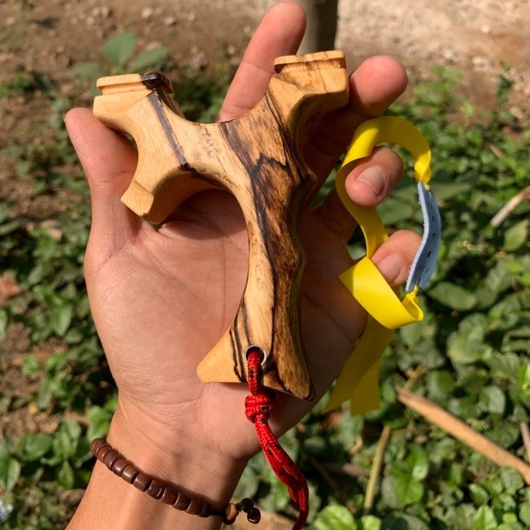 Ketapel kayu asem model sideway