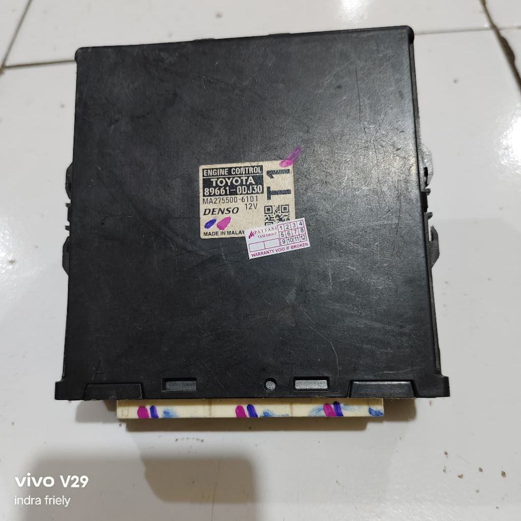 Ecu Toyota etios valco