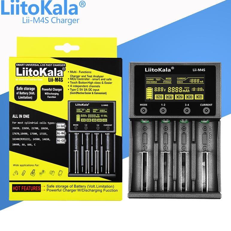 LiitoKala Lii-M4S Charger TEST DISCHARGE Charger