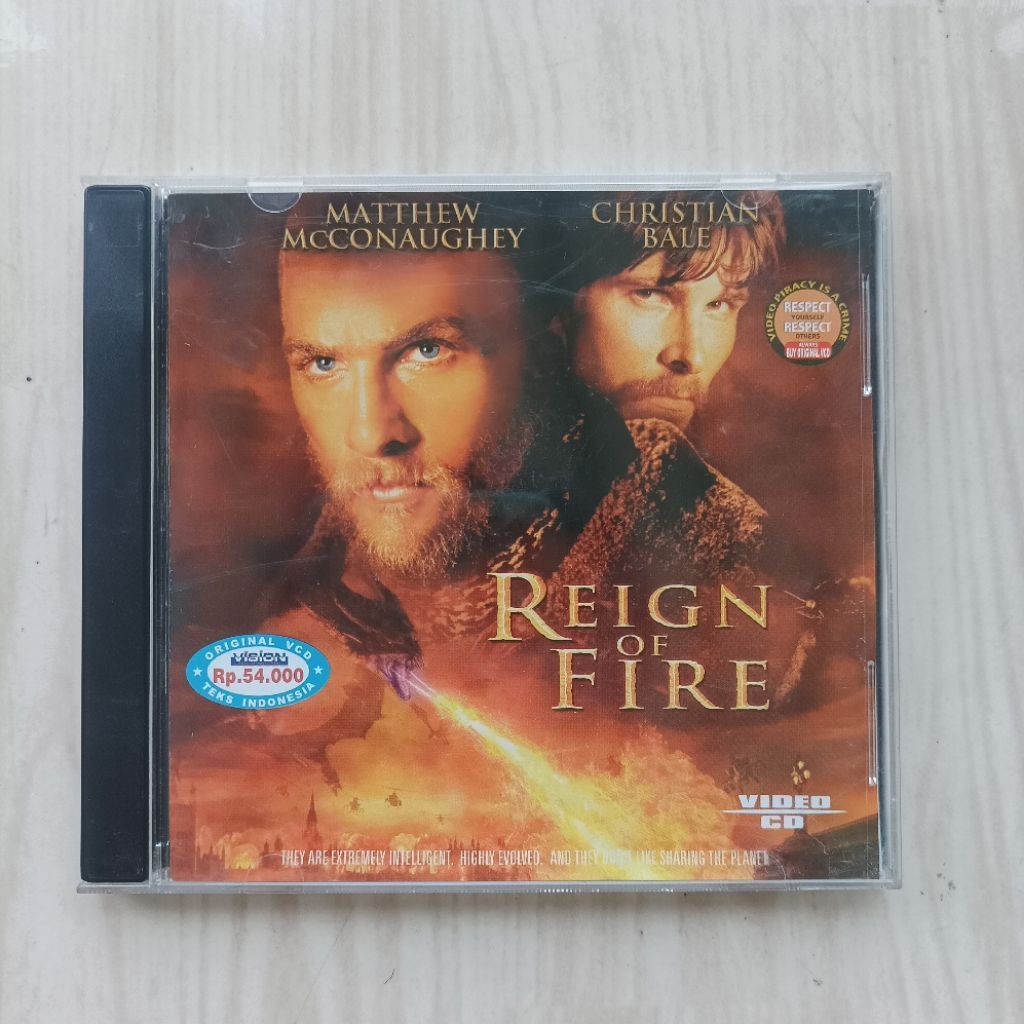 Original Rare VCD Film Reign Of Fire Movie