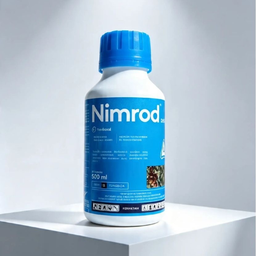 Fungisida Sistemik Nimrod 250EC 500 ml - Efektif untuk Embun Tepung, Bekerja Kuratif, Diserap Daun