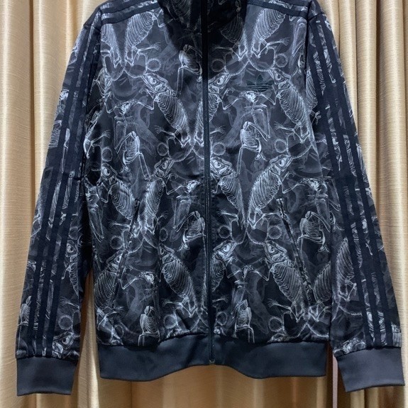 Jacket Adidas Originals x Carnovsky RGB chameleon skeleton X-ray