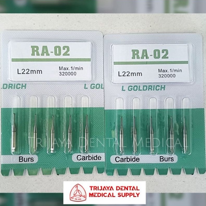 Trijaya Dental Medical Bur Carbide Round/ Bur Gigi/ Carbide Bur