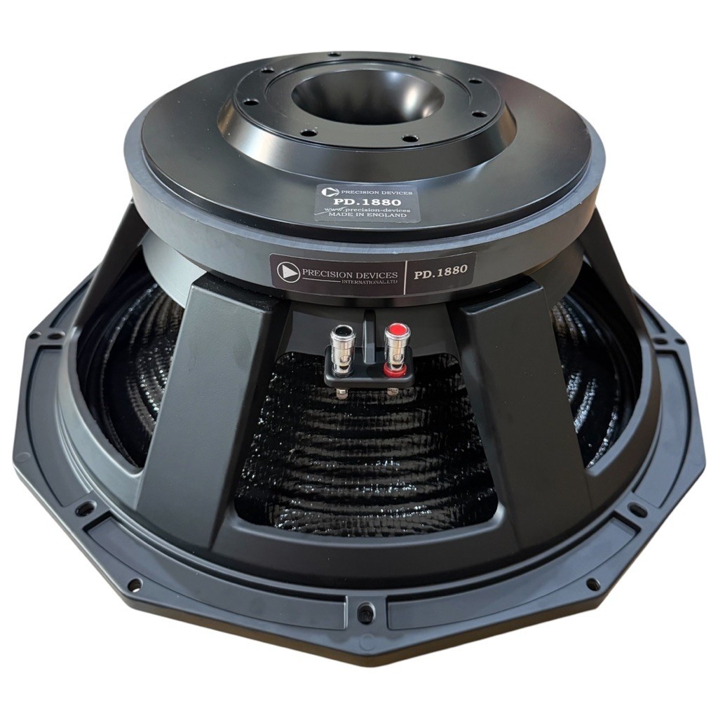 speaker component pd1880 pd 1880 daun carbon 18inch vc 5in grade A