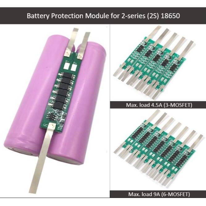 Modul Pelindung Baterai 18650 Battery Protection Module Bms 1S 2S