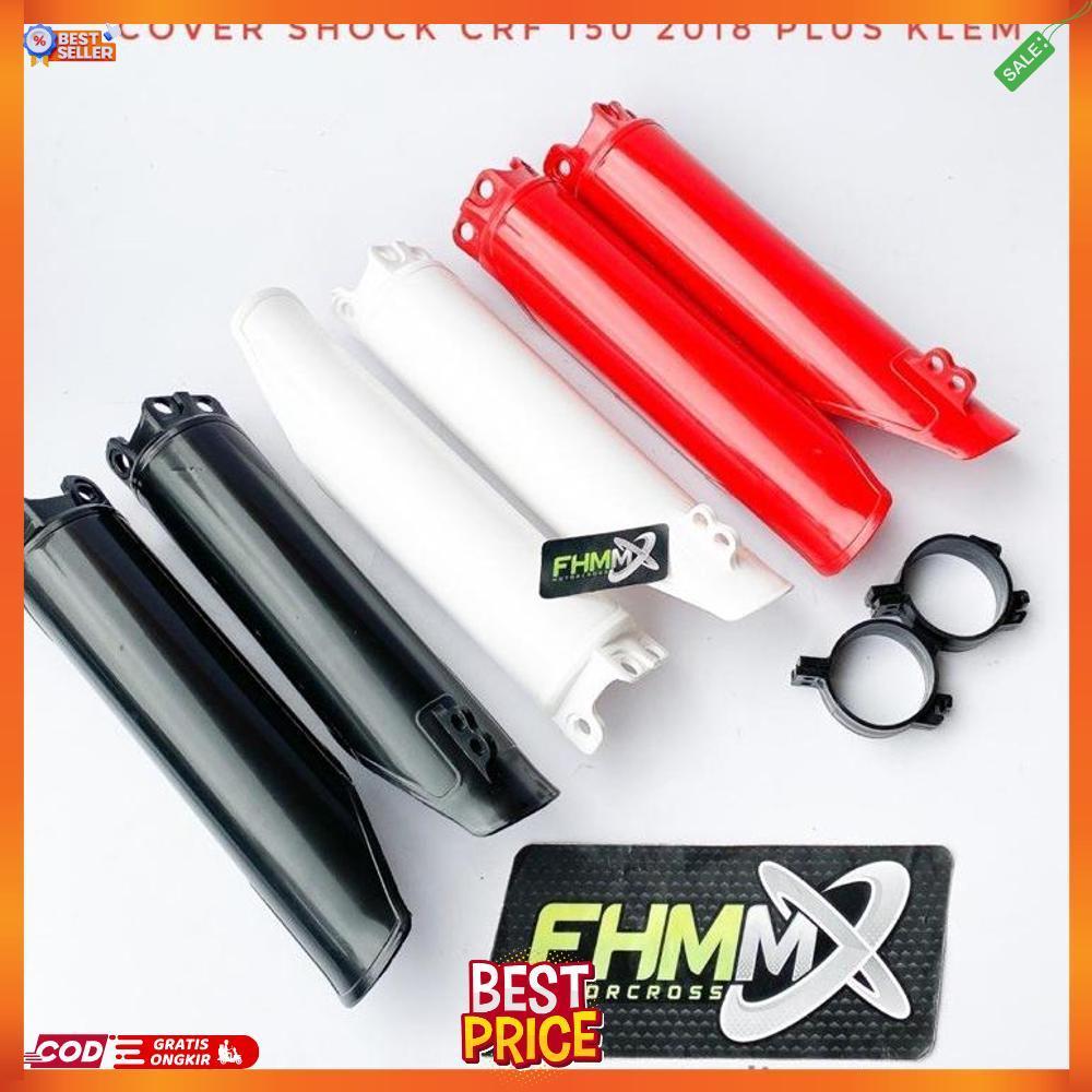 Cover shock CRF 150 2018 plus klem Protech