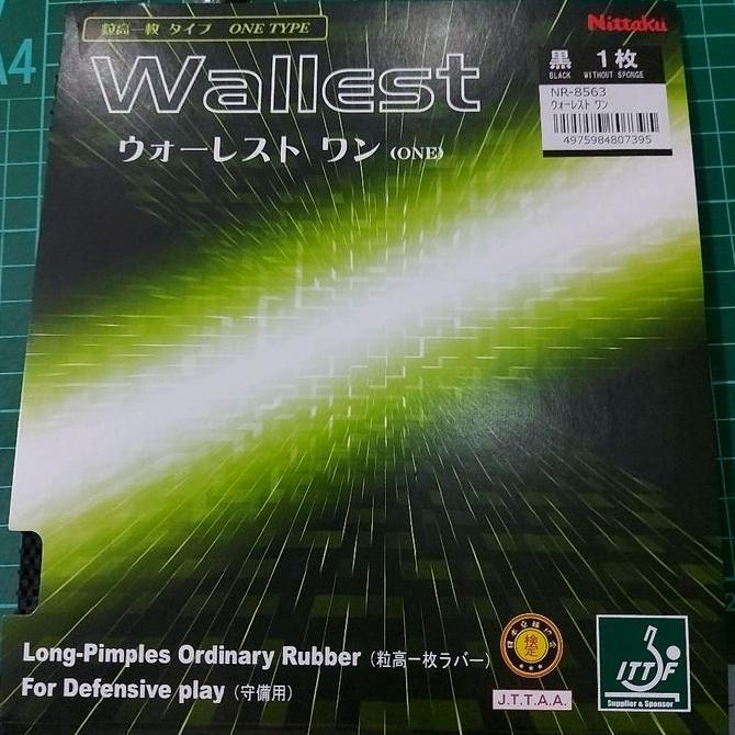 NEW Nittaku wallest long pimple (bintik panjang)
